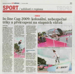 noviny - NAE ADRESA - CUP 2009